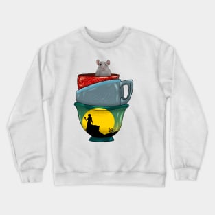 Tress of the emerald sea cups Crewneck Sweatshirt